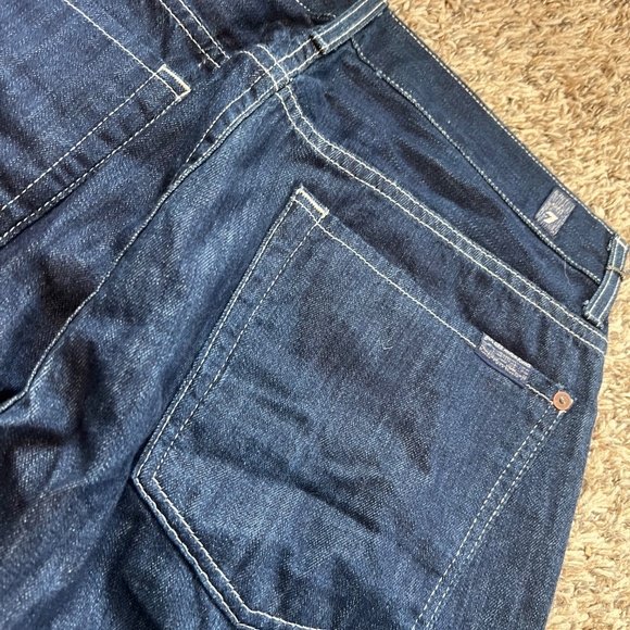 NWT 7FAMK austyn style dark wash relaxed fit jeans size 32- 7 for all mankind - Picture 8 of 8